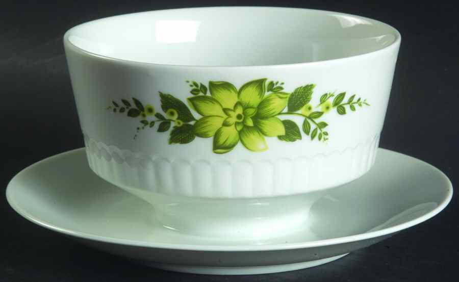 MIT38 Gravy Boat with Attached Underplate by Mitterteich-1