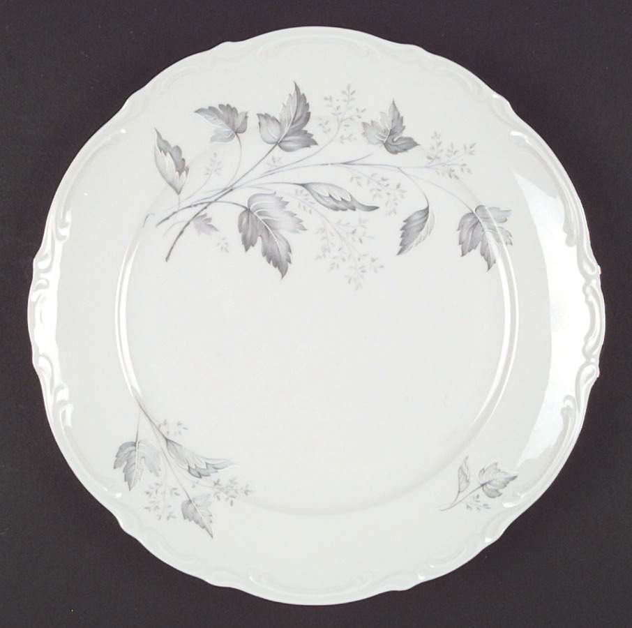 Monika (Platinum Trim) Dinner Plate by Mitterteich-1