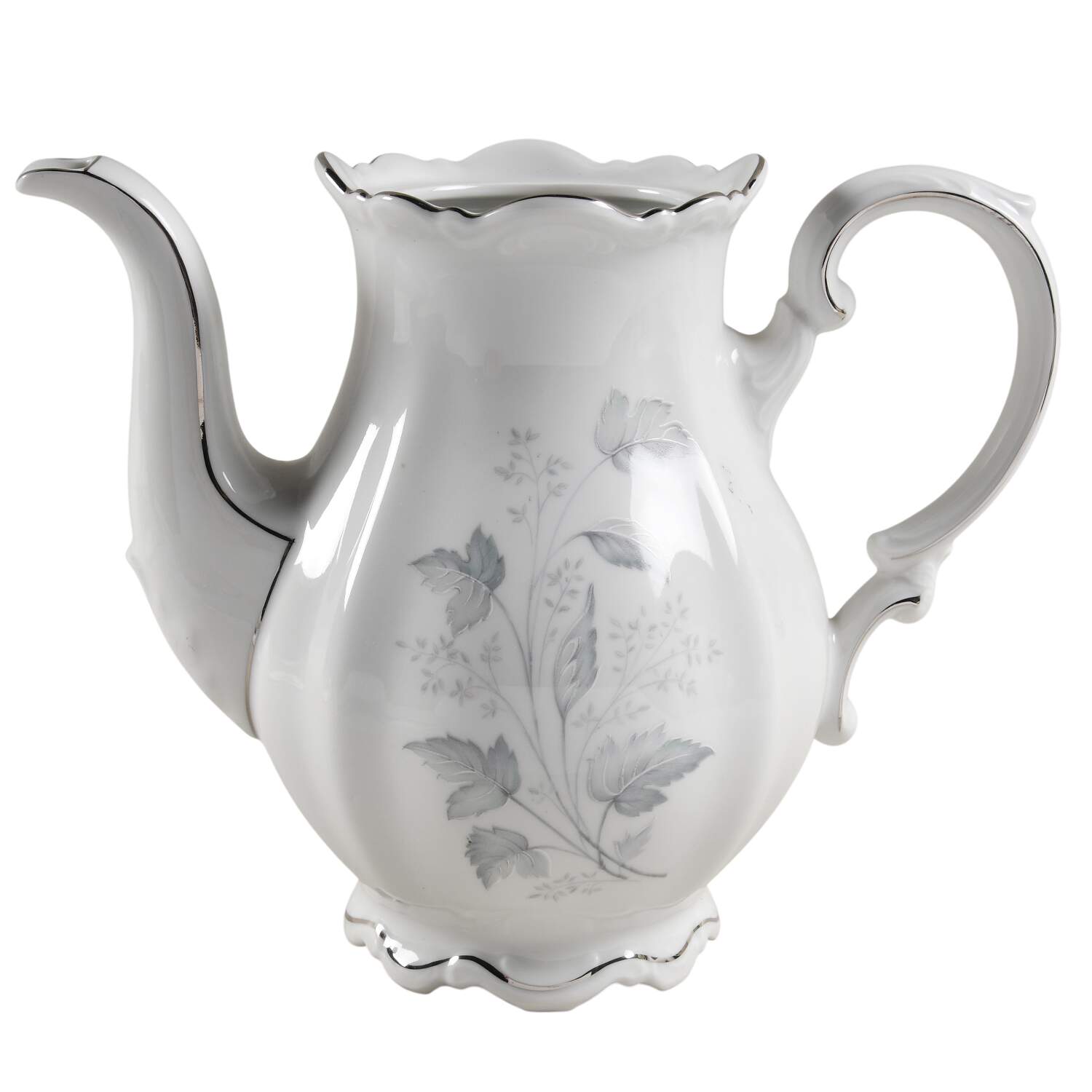 Monika (Platinum Trim) Coffee Pot No Lid by Mitterteich-1