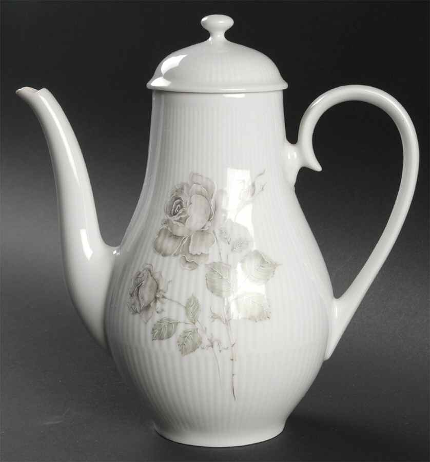 Mystic Rose (No Trim) Mini Coffee Pot & Lid by Mitterteich-1