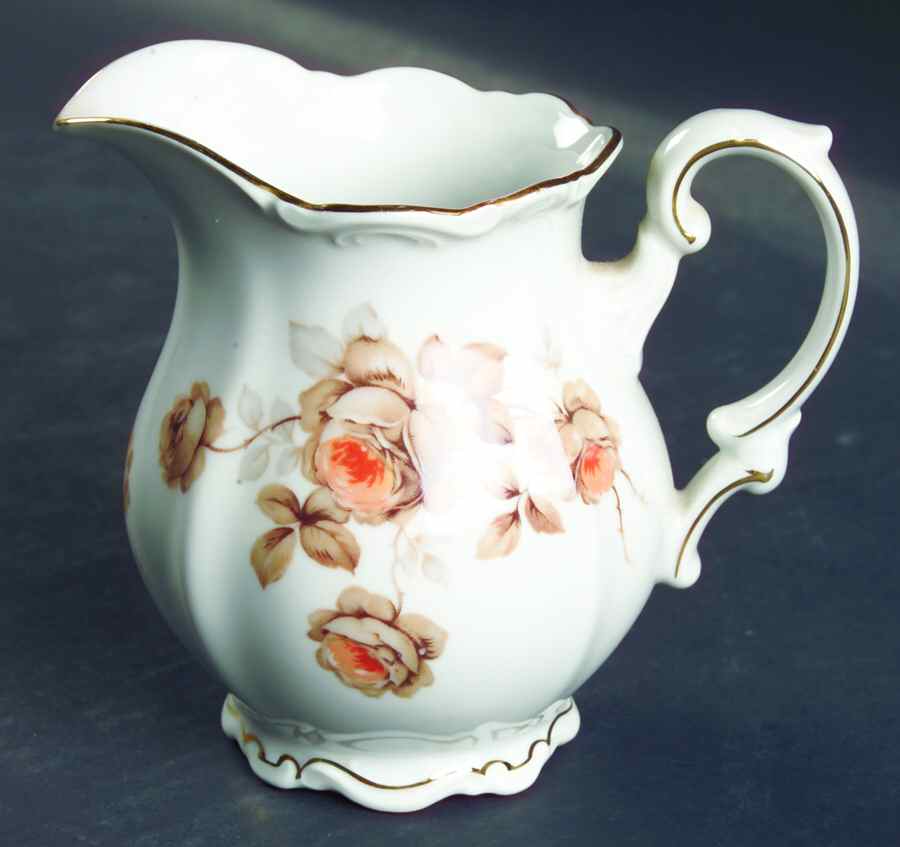 Norway Rose Creamer by Mitterteich-1