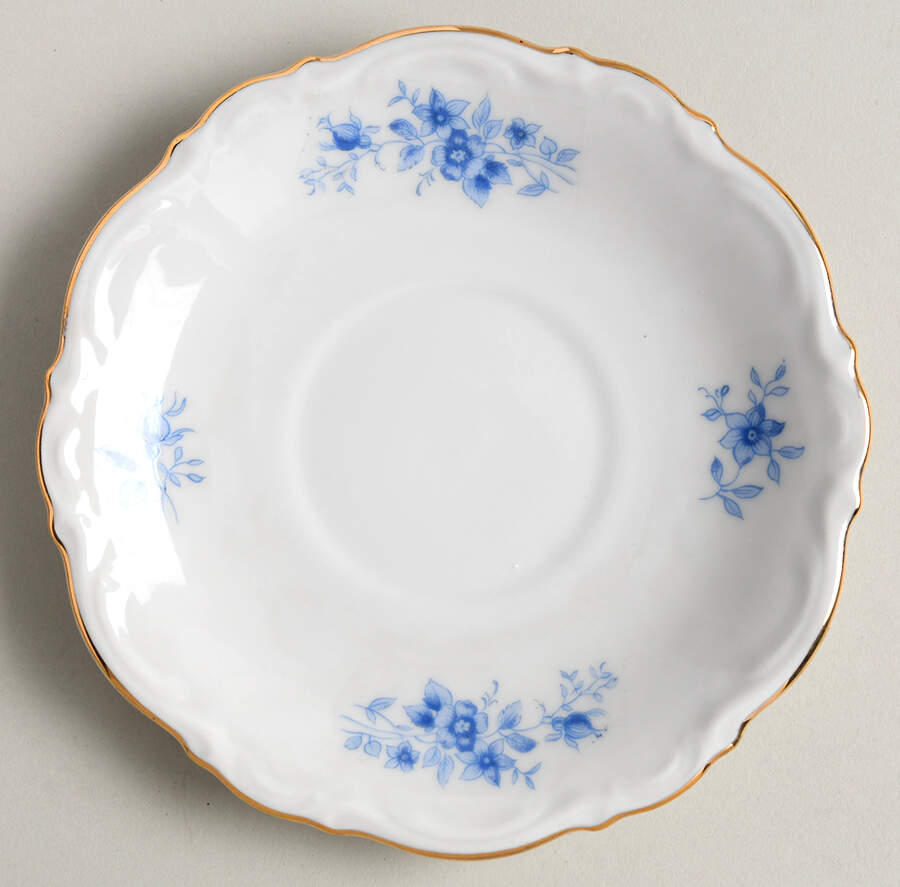 Rhapsody In Blue Saucer by Mitterteich-1