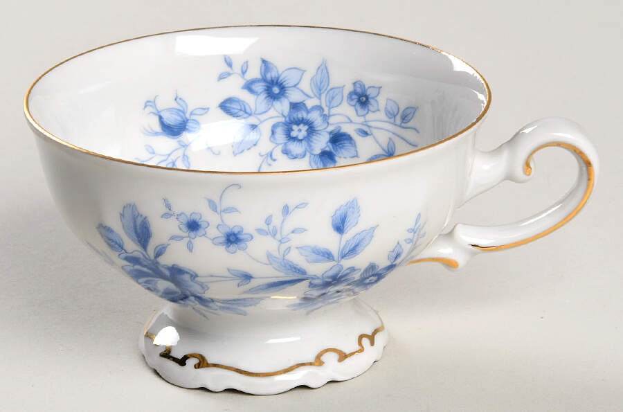 Rhapsody In Blue Footed Cup by Mitterteich-1