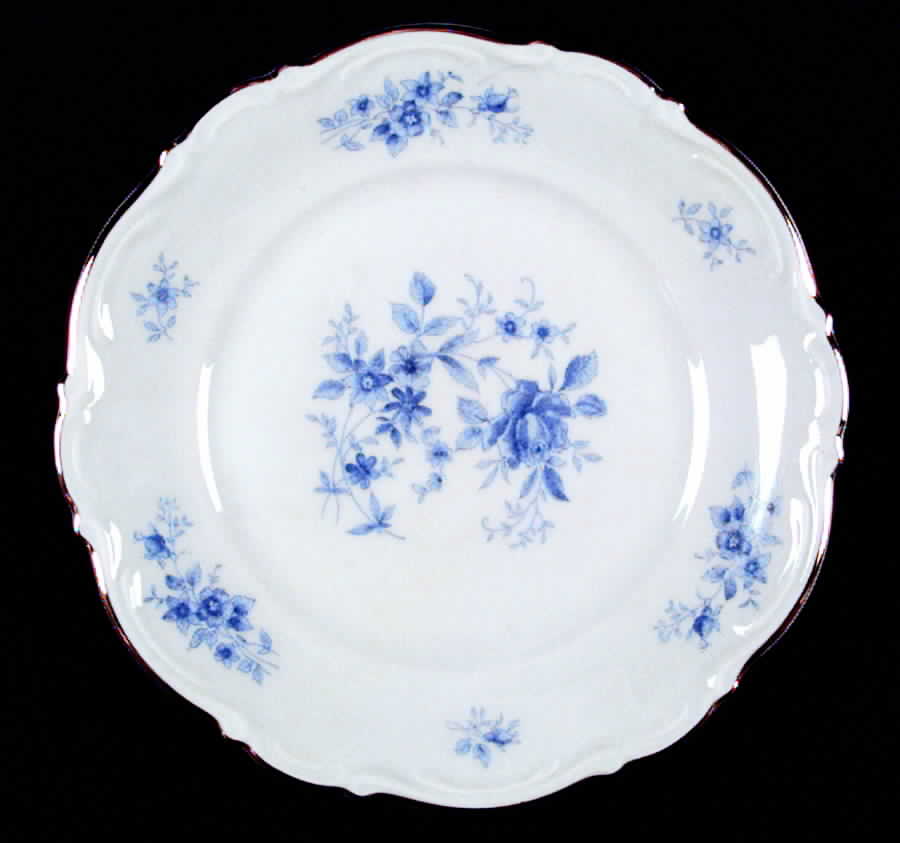 Rhapsody In Blue Salad Plate by Mitterteich-1