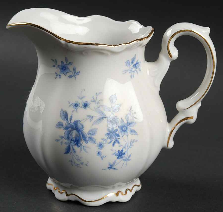 Rhapsody In Blue Creamer by Mitterteich-1