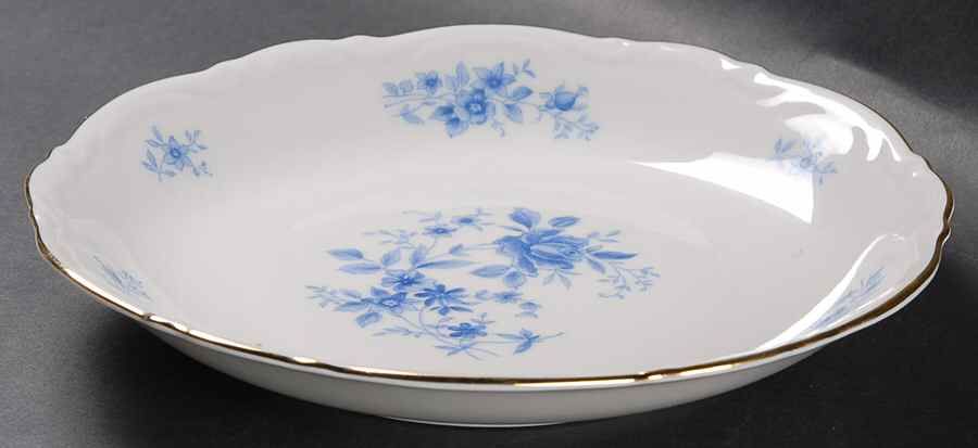 Rhapsody In Blue Coupe Soup Bowl by Mitterteich-1