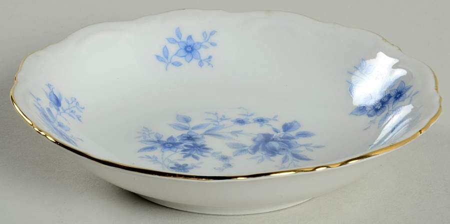 Rhapsody In Blue Fruit/Dessert (Sauce) Bowl by Mitterteich-1