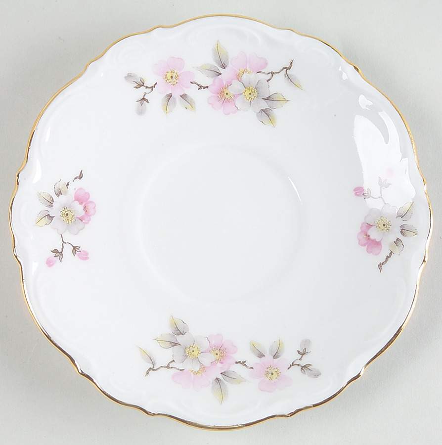 Springtime Saucer for Footed Cup by Mitterteich-1