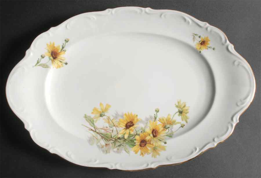 Susan 16" Oval Serving Platter by Mitterteich-1