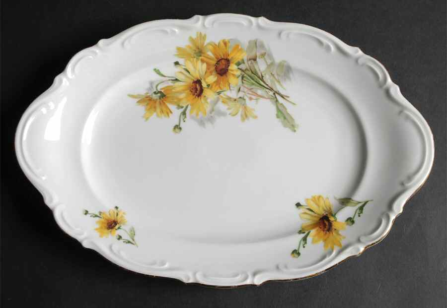Susan 12" Oval Serving Platter by Mitterteich-1