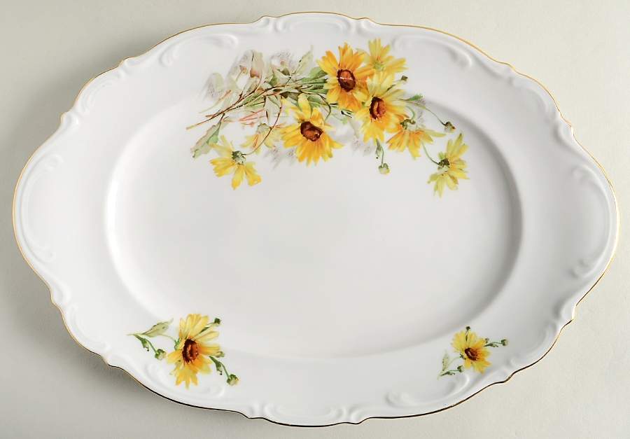 Susan 14" Oval Serving Platter by Mitterteich-1
