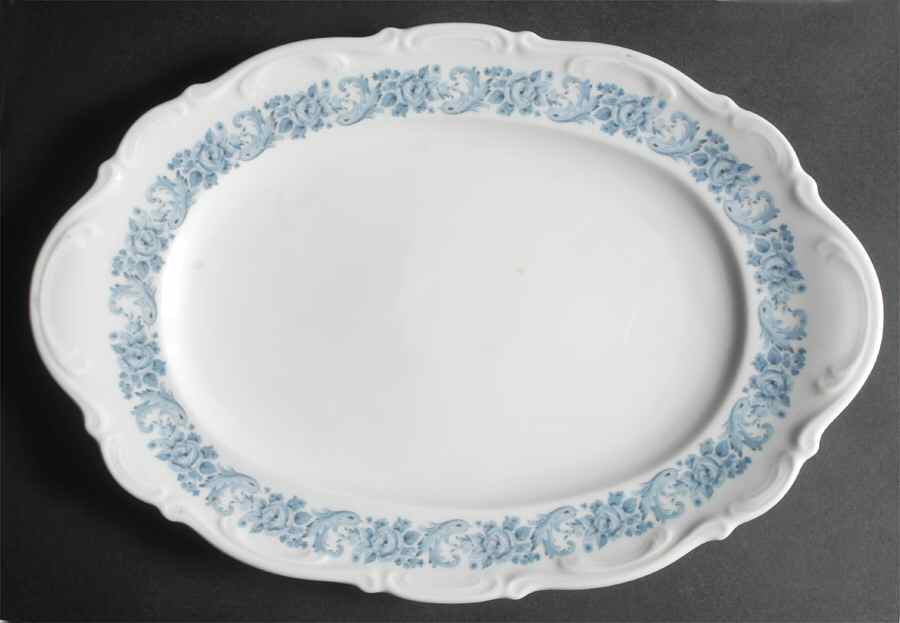 Tara 14" Oval Serving Platter by Mitterteich-1