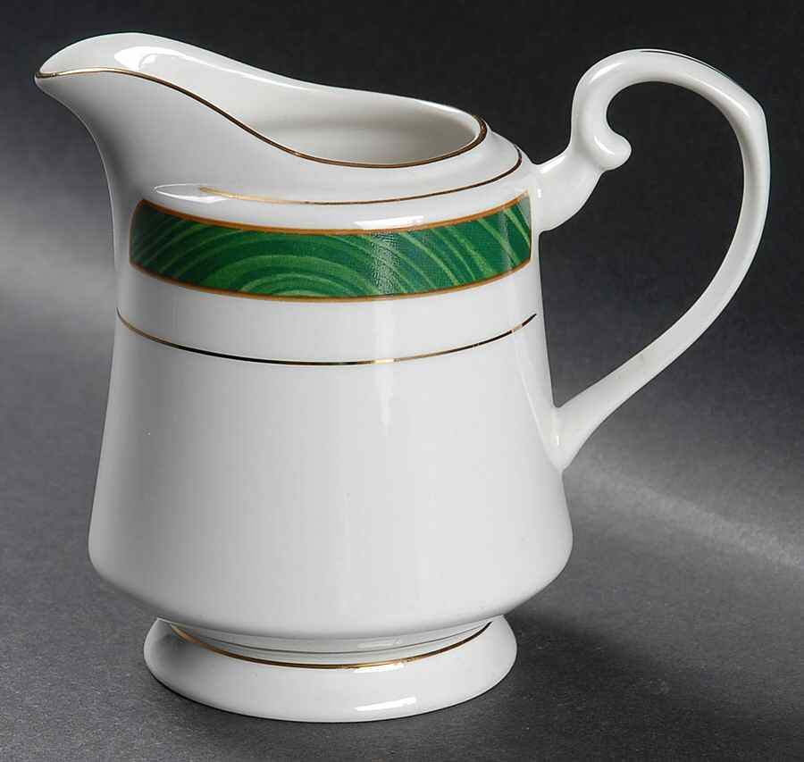 Malachite Creamer by Sango-1