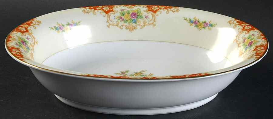 MMJ1 10" Oval Vegetable Bowl by MM Japan-1