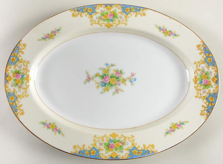 MMJ2 12" Oval Serving Platter by MM Japan-1
