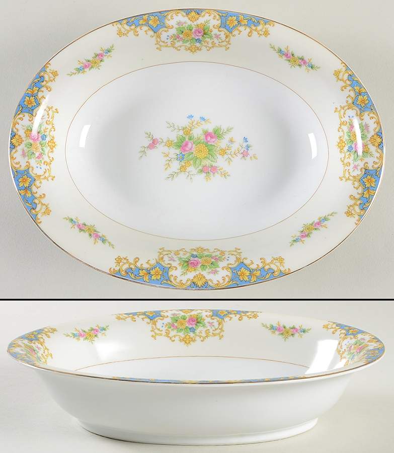 MMJ2 10" Oval Vegetable Bowl by MM Japan-1