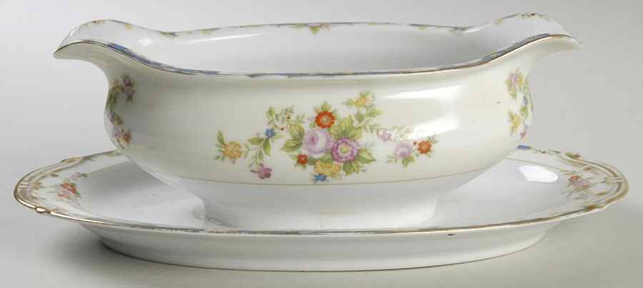 MMJ4 Gravy Boat with Attached Underplate by MM Japan-1