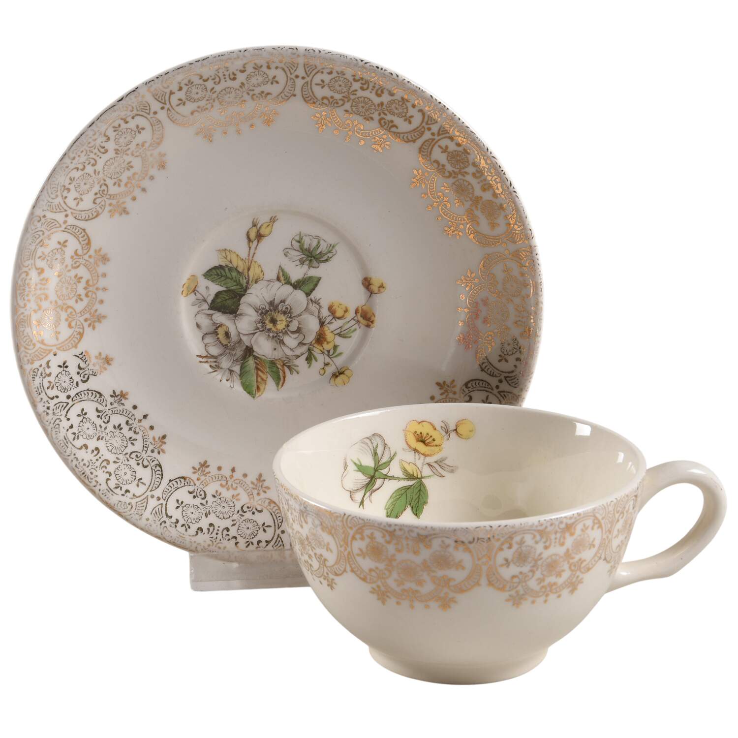 MTC156 Flat Cup & Saucer Set by Mount Clemens-1