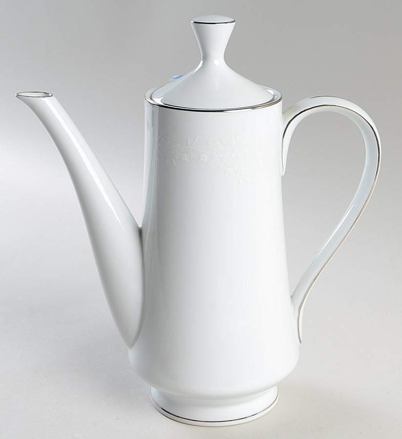 Enchantment Coffee Pot & Lid by Modern China & Table Institute-1