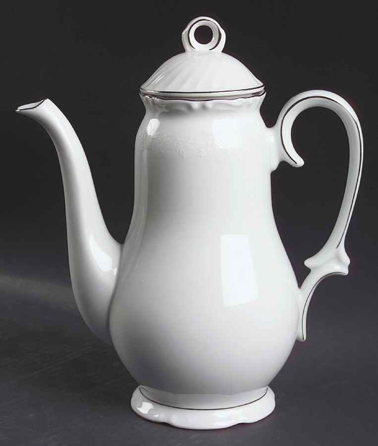 Enchantment Coffee Pot & Lid by Modern China & Table Institute-1