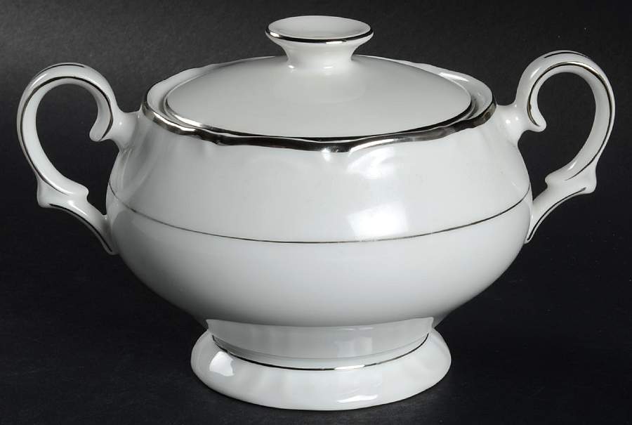 Eywd Sugar Bowl & Lid by Modern China & Table Institute-1