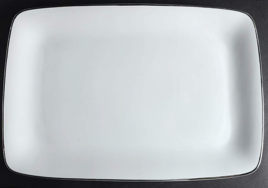 Eywd 17" Rectangular Serving Platter by Modern China & Table Institute-1