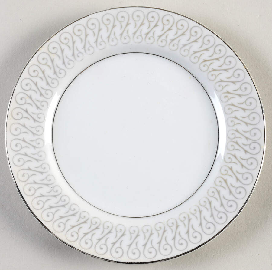 French Melody Bread & Butter Plate by Modern China & Table Institute-1