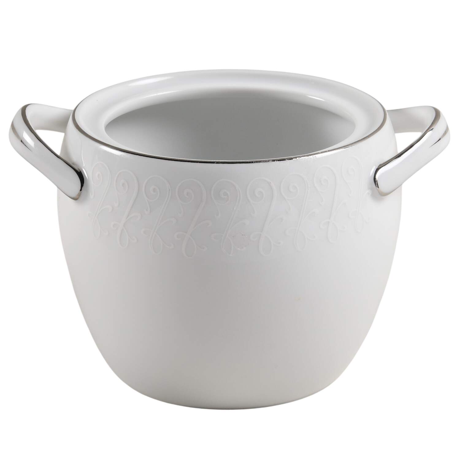 French Melody Sugar Bowl No Lid by Modern China & Table Institute-1