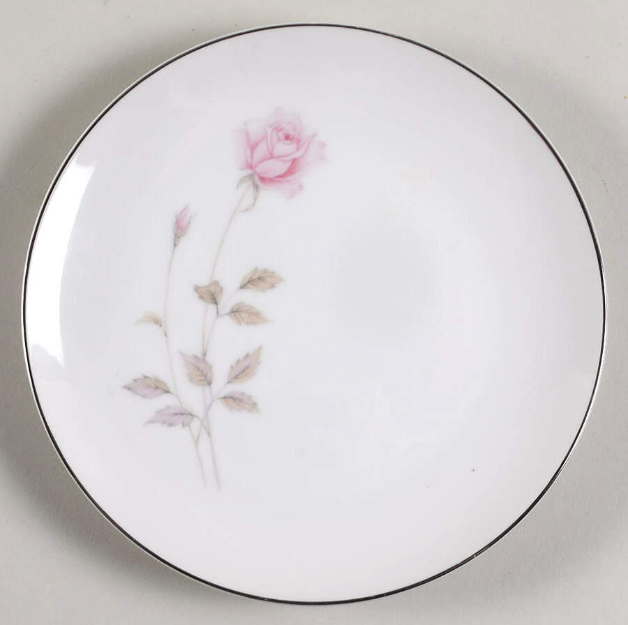 La Rose Bread & Butter Plate by Modern China & Table Institute-1