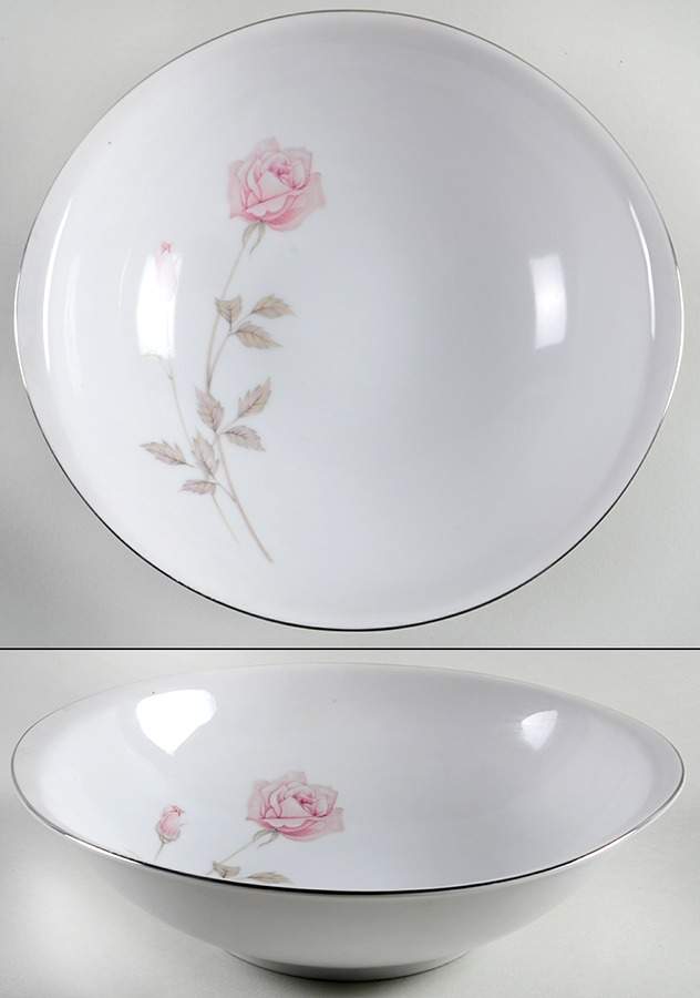 La Rose 9" Round Vegetable Bowl by Modern China & Table Institute-1