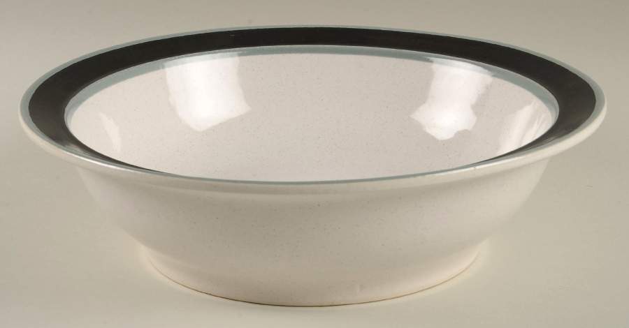 Midnight 9" Round Vegetable Bowl by Modern China & Table Institute-1