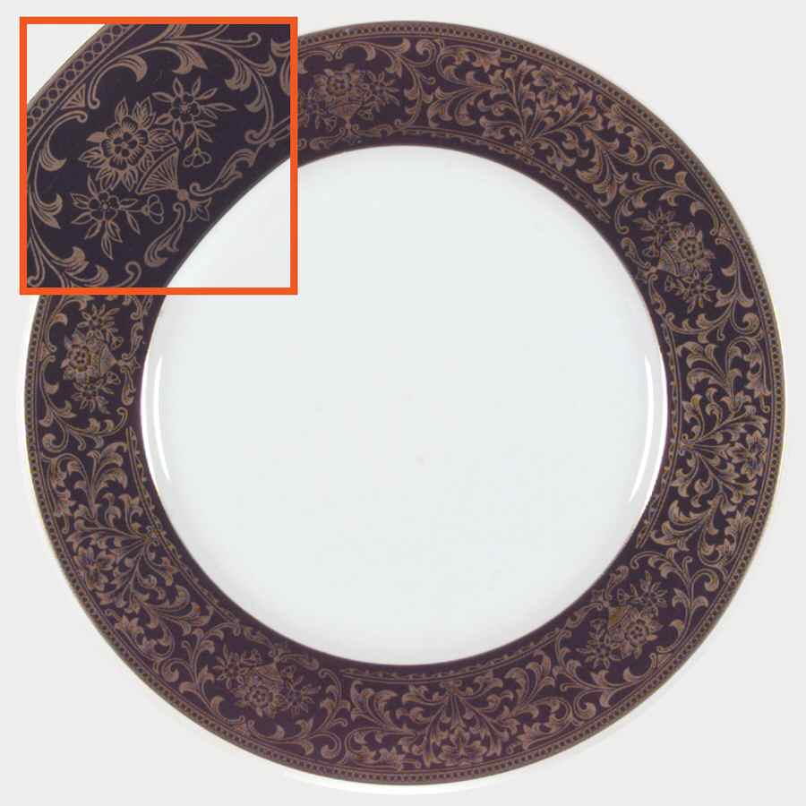 Royal Duchess Dinner Plate by Modern China & Table Institute-1