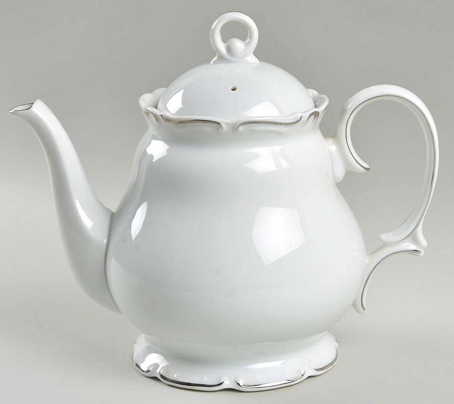 Simplicity Teapot & Lid by Modern China & Table Institute-1