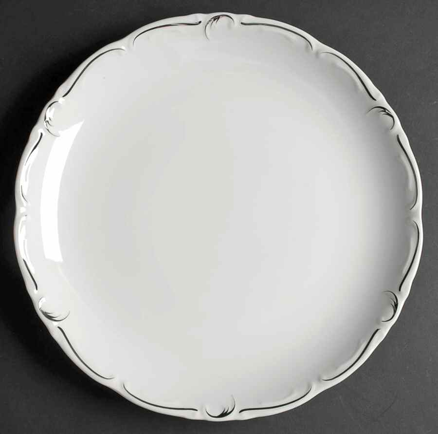 Simplicity 12" Chop Plate (Round Platter) by Modern China & Table Institute-1