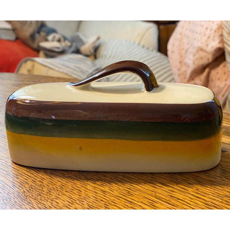 Mojave Lid for 1/4 Lb Butter by Metlox - Poppytrail - Vernon-1
