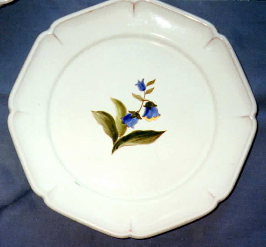 Fleurs Sauvage Dinner Plate by Molton-1