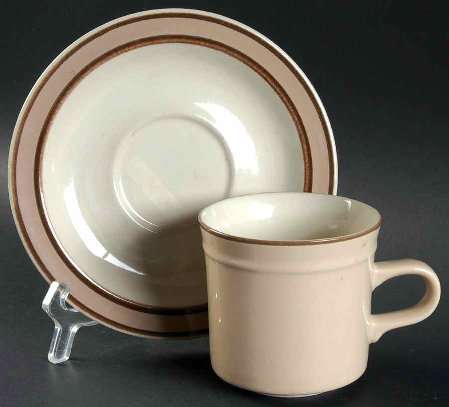 Cheshire Flat Cup & Saucer Set by Momoyama-1