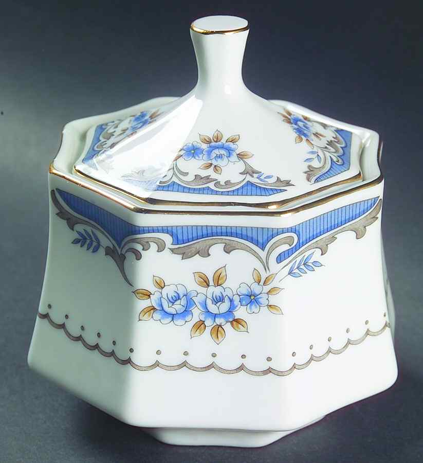 Imperial Sugar Bowl & Lid by Momoyama-1