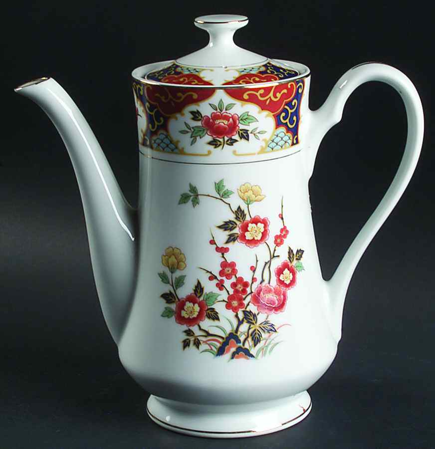 Kyoto Coffee Pot & Lid by Momoyama-1