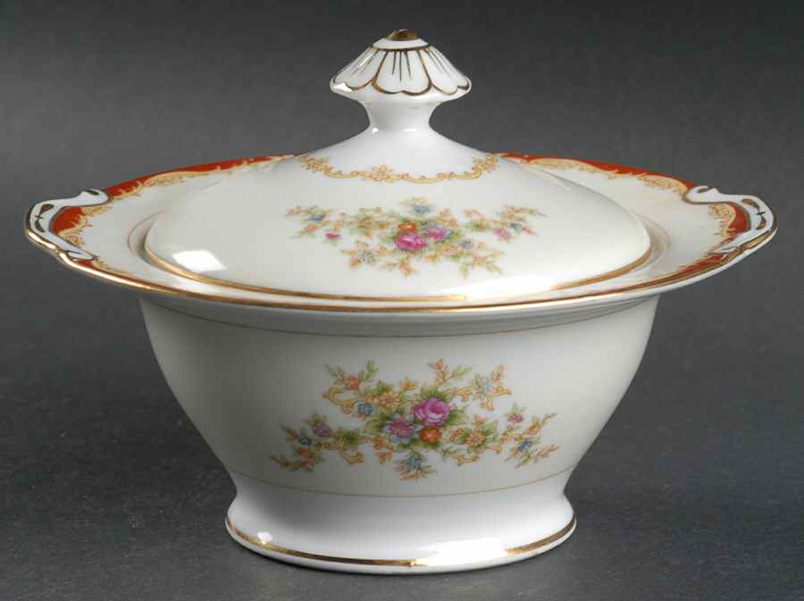 Convina Sugar Bowl & Lid by Monarch (Japan)-1