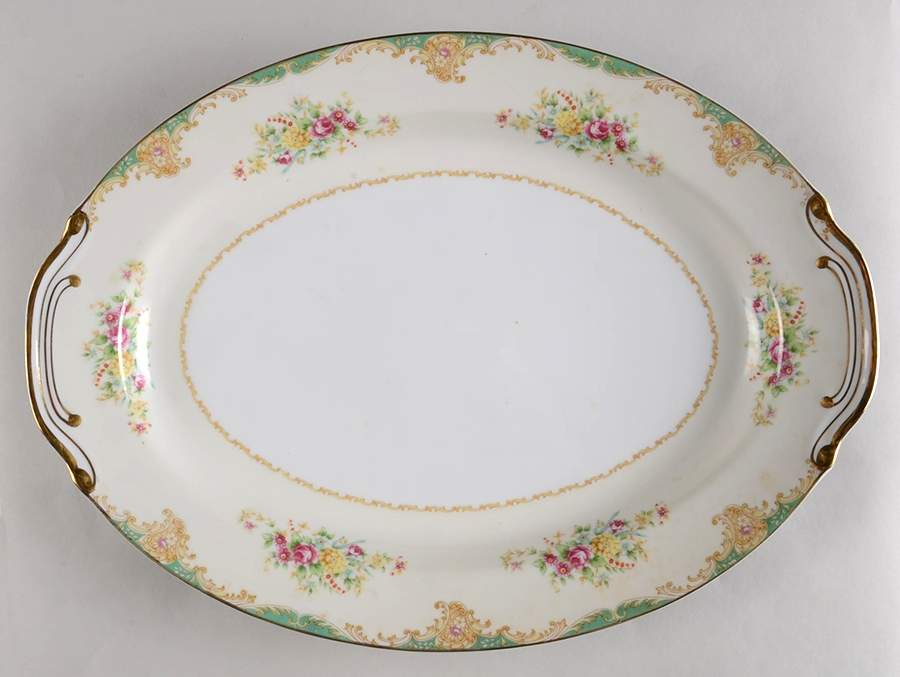 Coronado 16" Oval Serving Platter by Monarch (Japan)-1