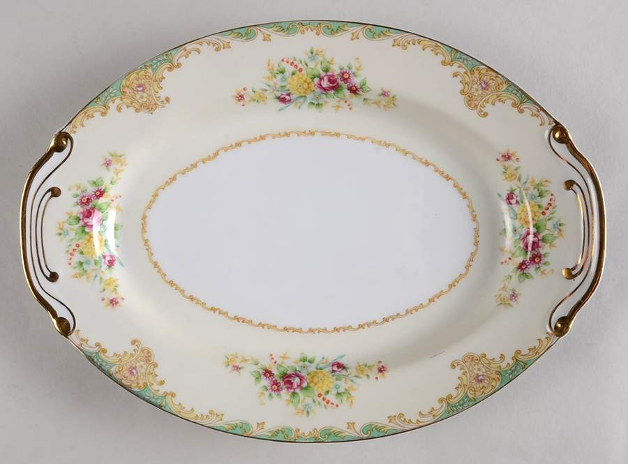 Coronado 12" Oval Serving Platter by Monarch (Japan)-1