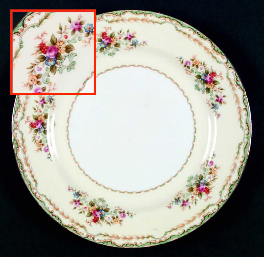 Madeline Dinner Plate by Monarch (Japan)-1