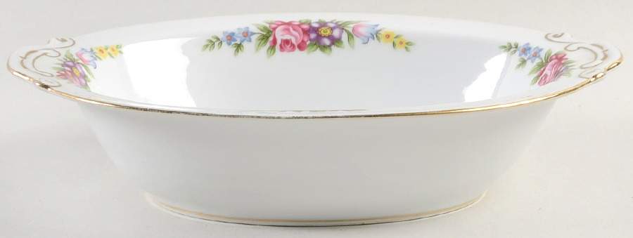 Belvedere 10" Oval Vegetable Bowl by Monarch (Japan)-1