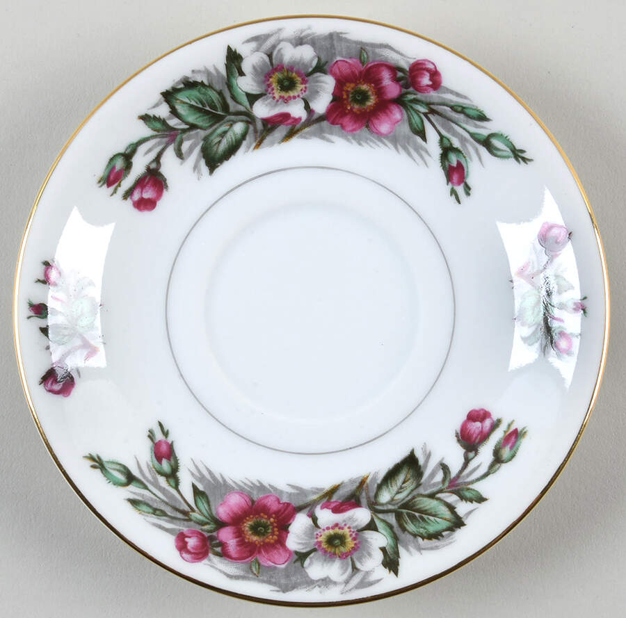 Montana Rose Saucer by Monarch (Japan)-1