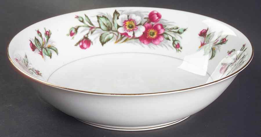 Montana Rose 8" Round Vegetable Bowl by Monarch (Japan)-1