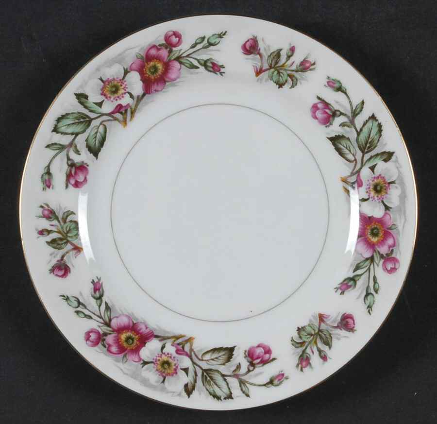 Montana Rose Salad Plate by Monarch (Japan)-1