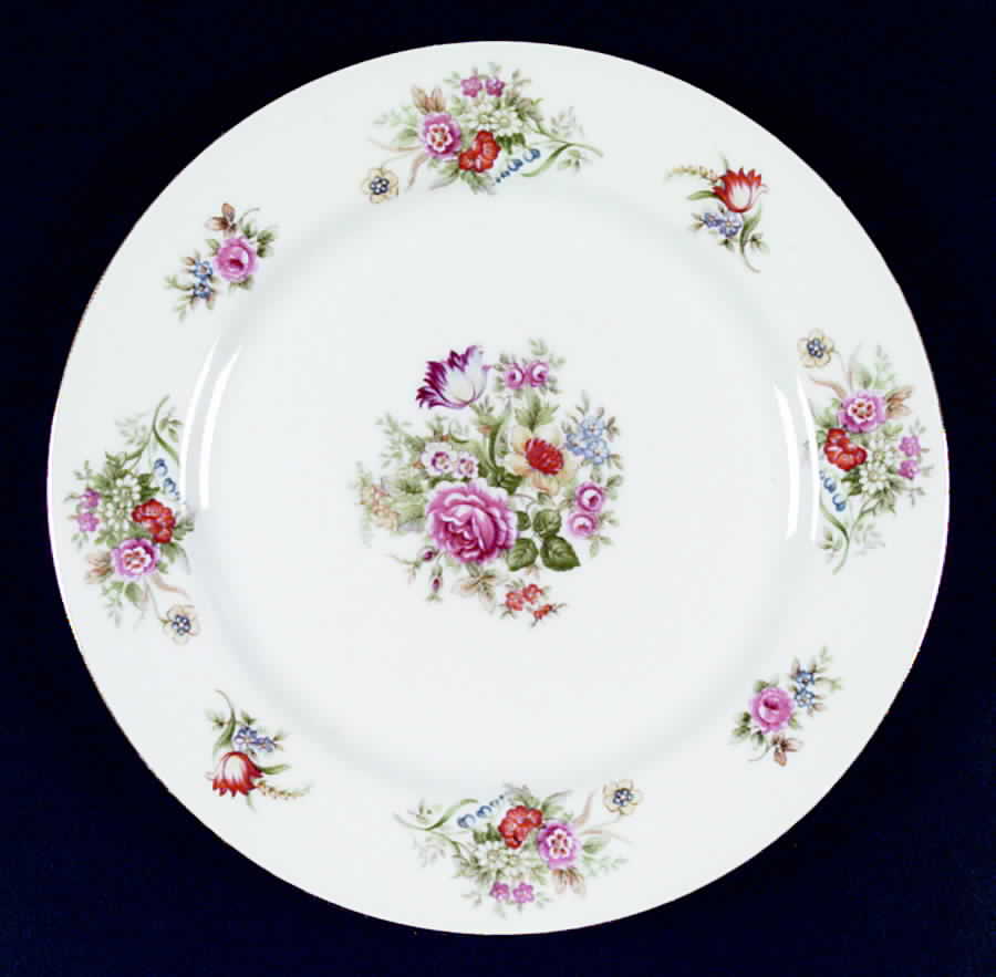 Sunnyvale (No Green Border) Dinner Plate by Monarch (Japan)-1