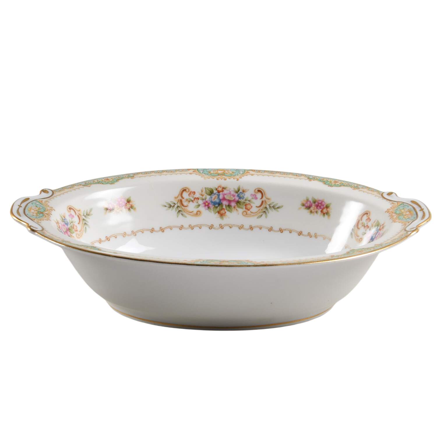Yorkshire 10" Oval Vegetable Bowl by Monarch (Japan)-1