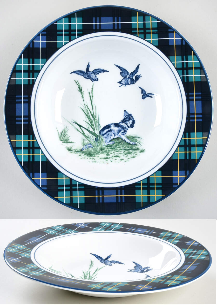 Argyll Rim Soup Bowl by Mottahedeh-1